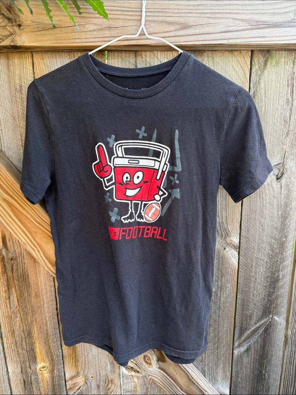 Under Armour Football Youth T-Shirt Large